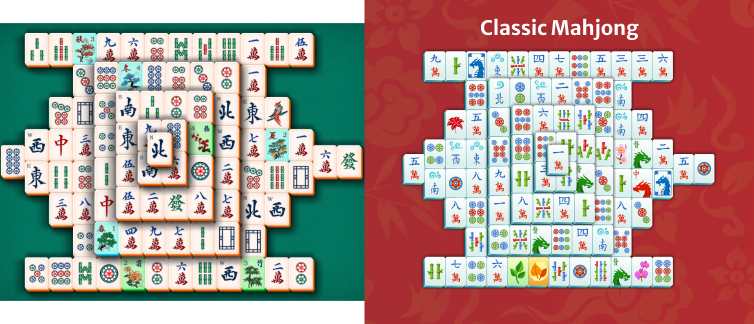 Arkadium Mahjong vs Classic Mahjong