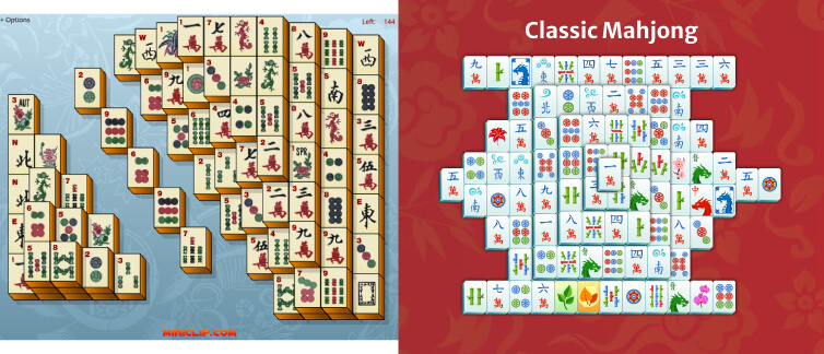 Miniclip Mahjong vs Classic Mahjong