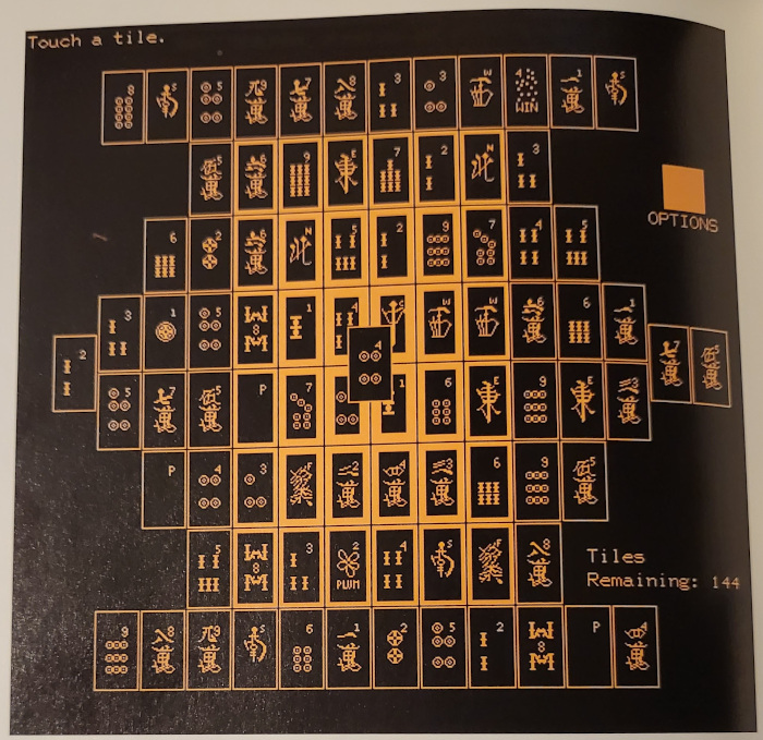 Mahjong Solitaire, Board Game