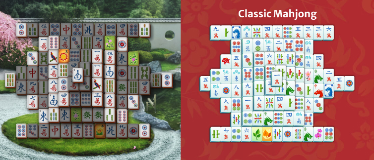 Microsoft Mahjong vs Classic Mahjong