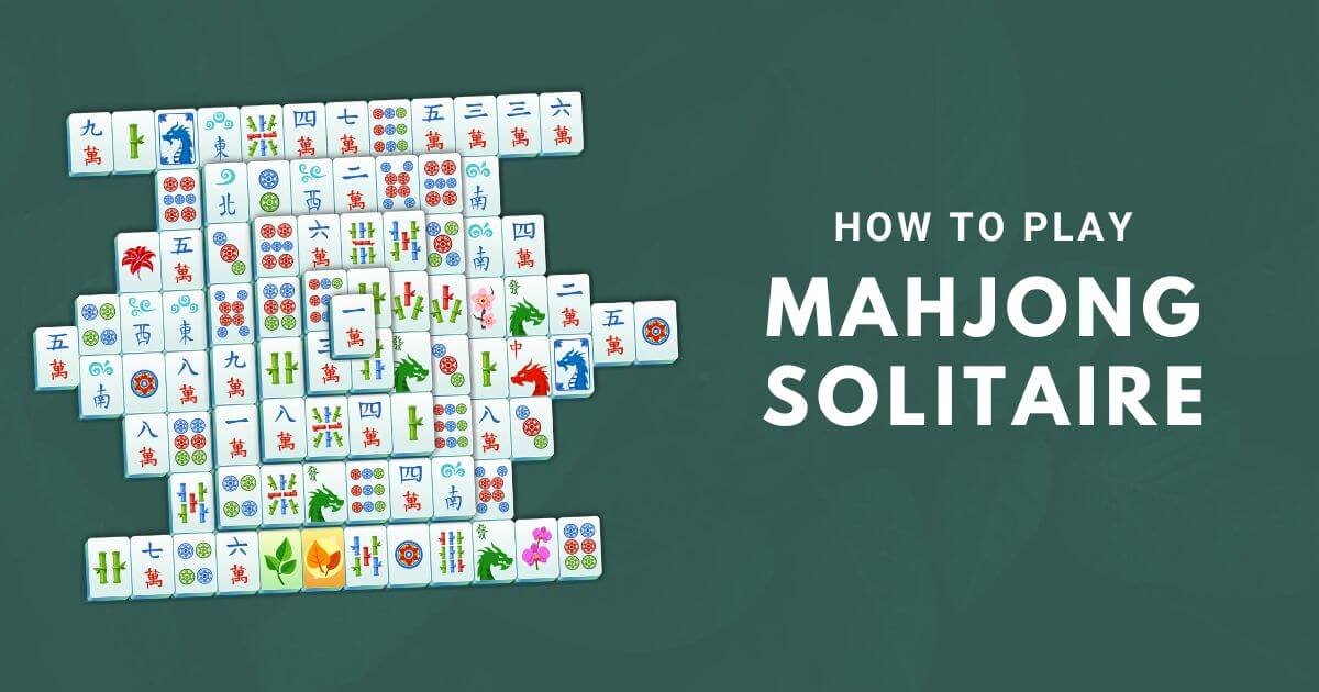 How to Play Mahjong Solitaire (Computer Game)